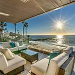 Luxury Beachfront Home With Hot Tub & Ocean Views