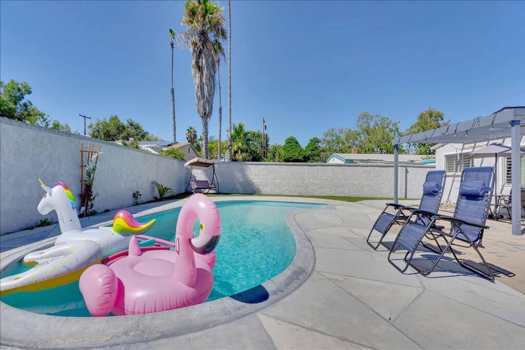 Double Flamingo Hottub Bbq Game Self Check-in * San Diego