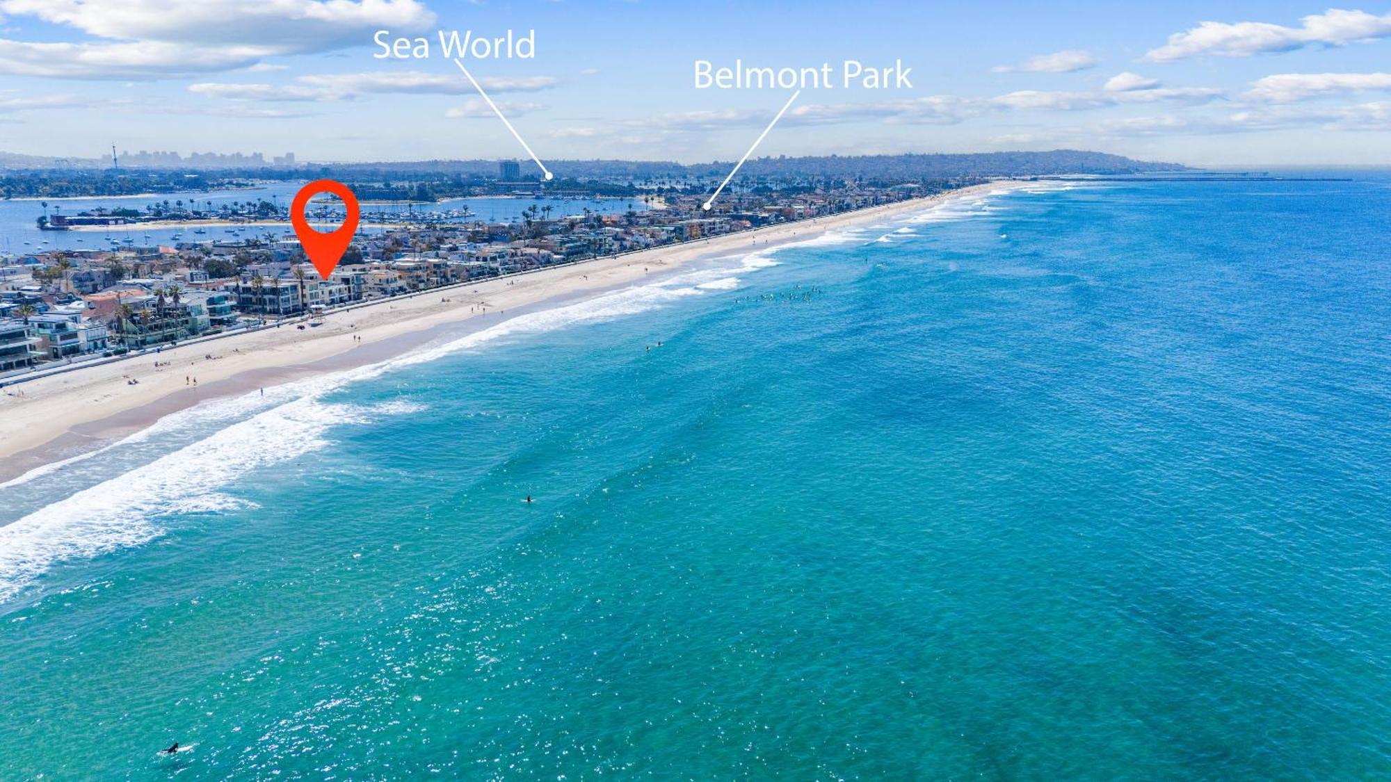 Luxury S Oceanfront Unit With Rooftop & Hot Tub - Ac San Diego