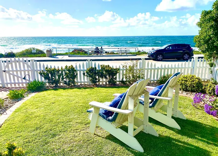 Oceanfront Dog Friendly Home With Waterfront Porch, Gas Grill, Hot Tub & Fire Pit