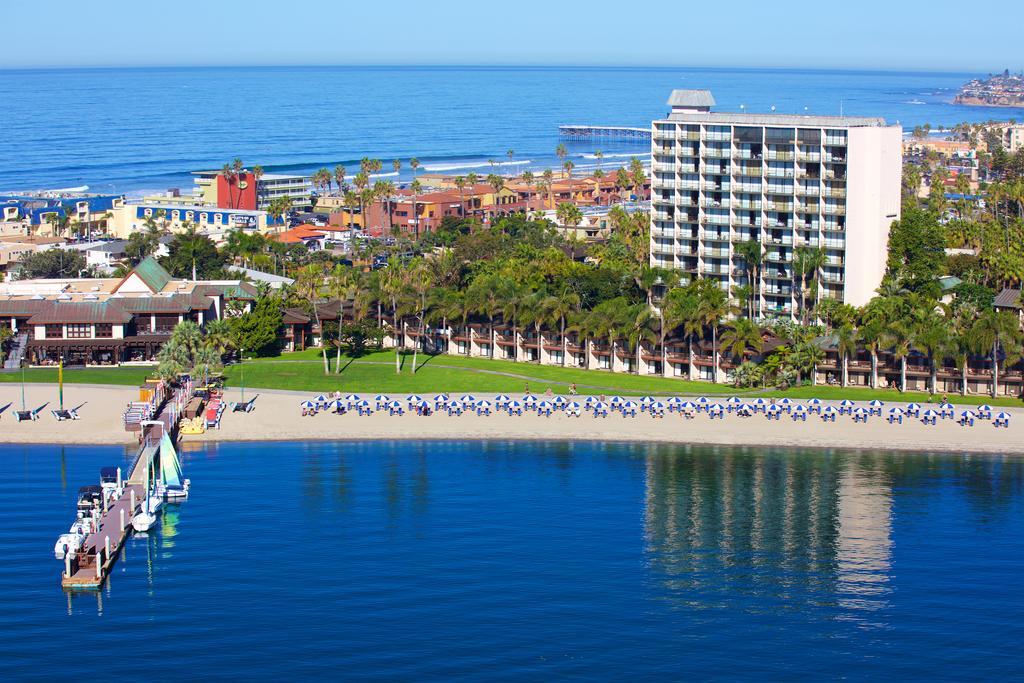 Catamaran And Hotel